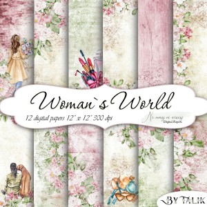 Woman`s World KWADRAT papiery do druku