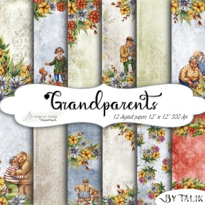 Grandparents KWADRAT papiery do druku 