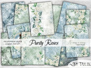 Purity Roses A4 papiery do druku