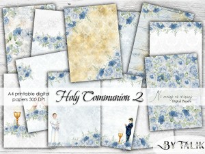 Holy Communion2 A4 papiery do druku