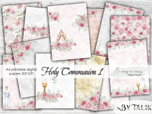 Holy Communion1 A4 papiery do druku