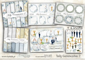 Zestaw powiększony KWADRAT Holy Communion 2