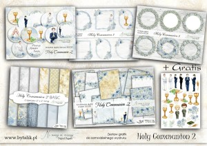 Zestaw powiększony A4 Holy Communion 2
