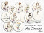 First Communion delicate - digi stemple