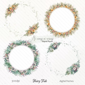 Fairy Tale ramki do wydruku