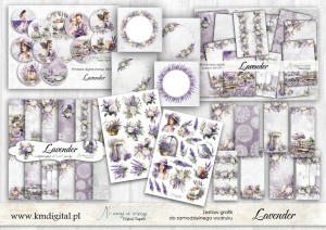 Lavender ZESTAW POWIĘKSZONY