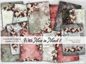 With Men in Mind 1 A4 papiery do druku