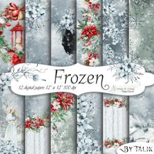 Frozen KWADRAT papiery do druku