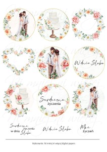 Breath of Spring digi stemple ślubne