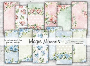 Magic Moments DL papiery do druku