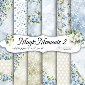 Magic Moments 2 KWADRAT papiery do druku
