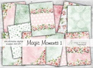 A4 Magic Moments 1 papiery do druku