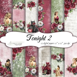 Tonight 2 KWADRAT papiery do druku 