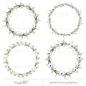 Wianki BOHO do druku