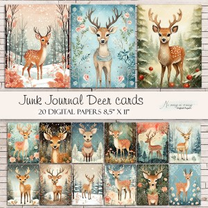 Jelenie - tagi / papiery do druku