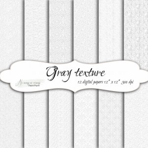 Gray textures- papiery do druku KWADRAT