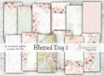 DL Blessed Day 1 - papiery do druku