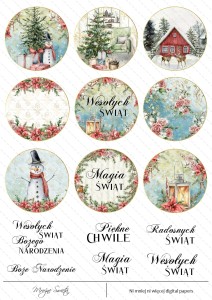 Mroźne Święta digi stemple 