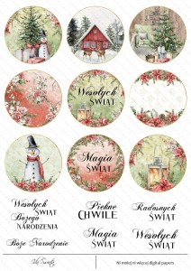 Idą Święta digi stemple 