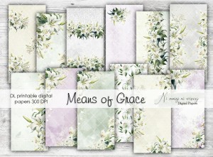 DL Means of Grace - papiery do druku