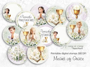 Means of Grace - digi stemple zestaw nr 1