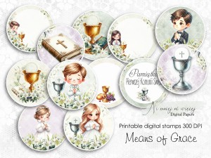 Means of Grace - digi stemple zestaw nr 2