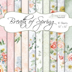 Breath of Spring KWADRAT papiery do druku 