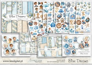 Blue Dreams ZESTAW POWIĘKSZONY 