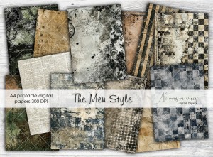 A4 The Men Style papiery do druku
