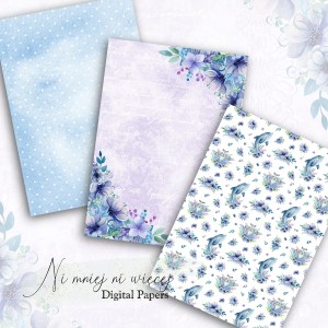 Birthday Party A4 papiery do druku