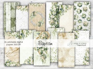 DL Baptism papiery do druku