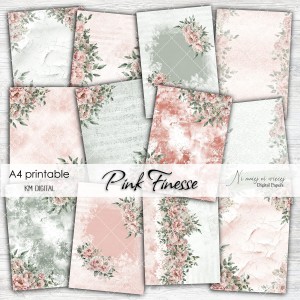A4 Pink Finesse - papiery do druku