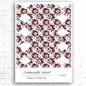 It's Winter Time - szablon cukierek 1