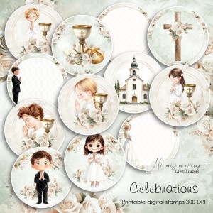 Celebrations - digi stemple 