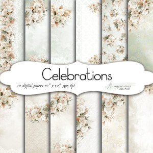 Celebrations KWADRAT papiery do druku