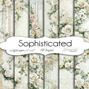 Sophisticated KWADRAT papiery do druku