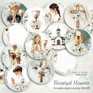 Beautiful Moments - digi stemple komunijne
