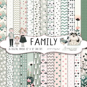 Family KWADRAT papiery do druku 