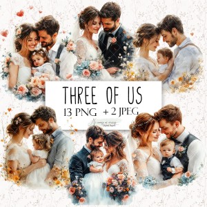 zestaw grafik ślubnych