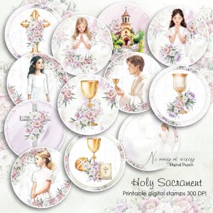 Holy Sacrament - digi stemple komunijne