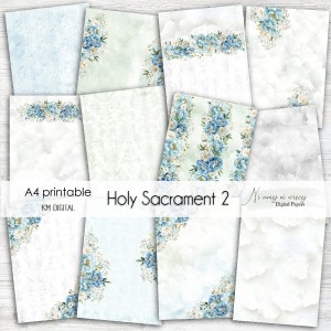 A4 Holy Sacrament 2 papiery do druku