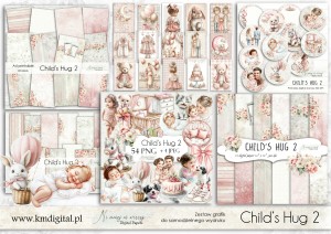 Child's Hug 2 ZESTAW POWIĘKSZONY - do samodzielnego wydruku