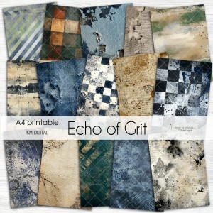 A4 Echo of Grit - papiery do druku