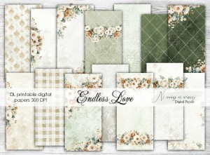 DL Endless Love - papiery do druku 