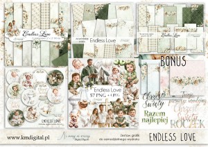 Endless Love ZESTAW POWIĘKSZONY - do samodzielnego wydruku