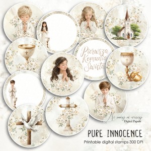 Pure Innocence  - digi stemple