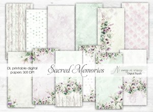 DL Sacred Memories - papiery do druku