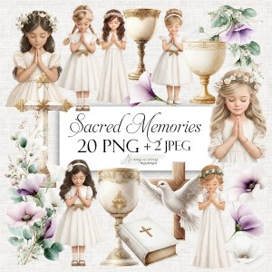 Sacred Memories - zestaw grafik do druku PNG + JPEG