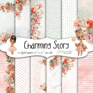 Charming Story KWADRAT - papiery do druku