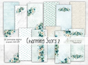 DL Charming Story 2- papiery do druku